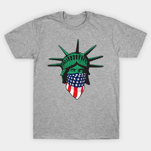 Statue of Liberty USA T-Shirt by Joebarondesign